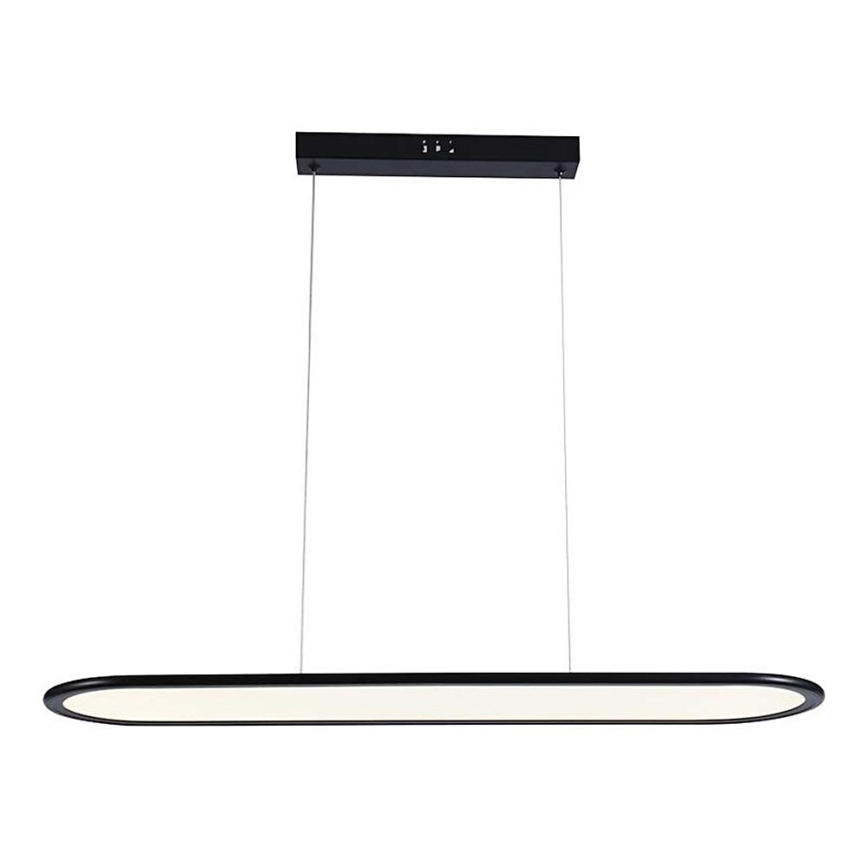 Світлодіодна підвісна люстра LED/24W/230V 3000K чорний