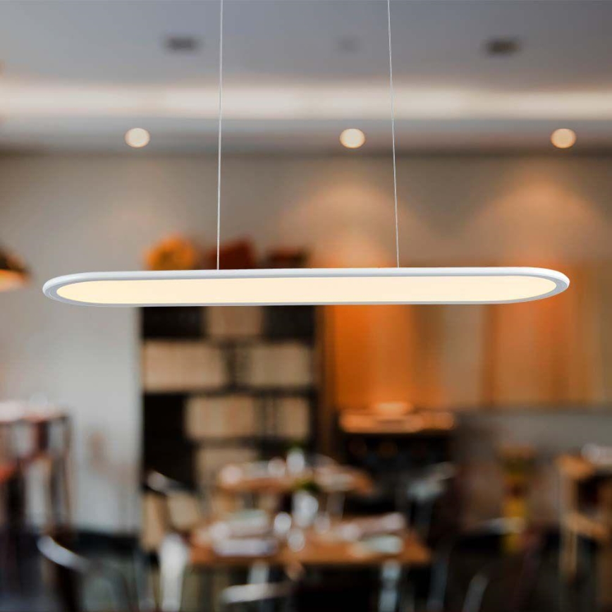 Світлодіодна підвісна люстра LED/24W/230V 4000K білий