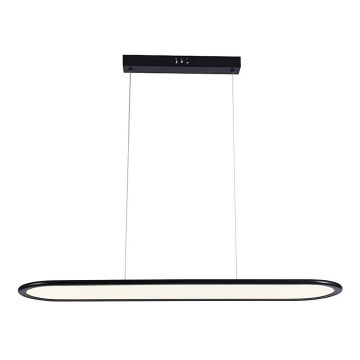 Світлодіодна підвісна люстра LED/24W/230V 4000K чорний