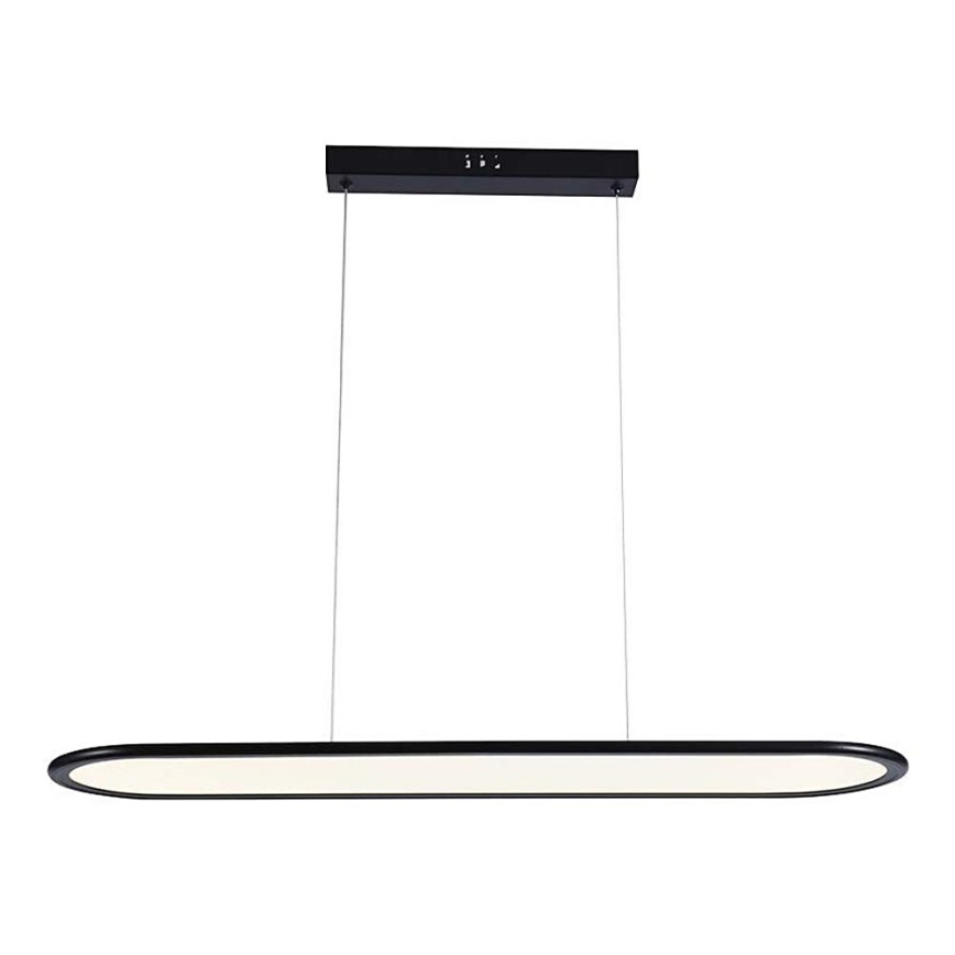 Світлодіодна підвісна люстра LED/24W/230V 4000K чорний