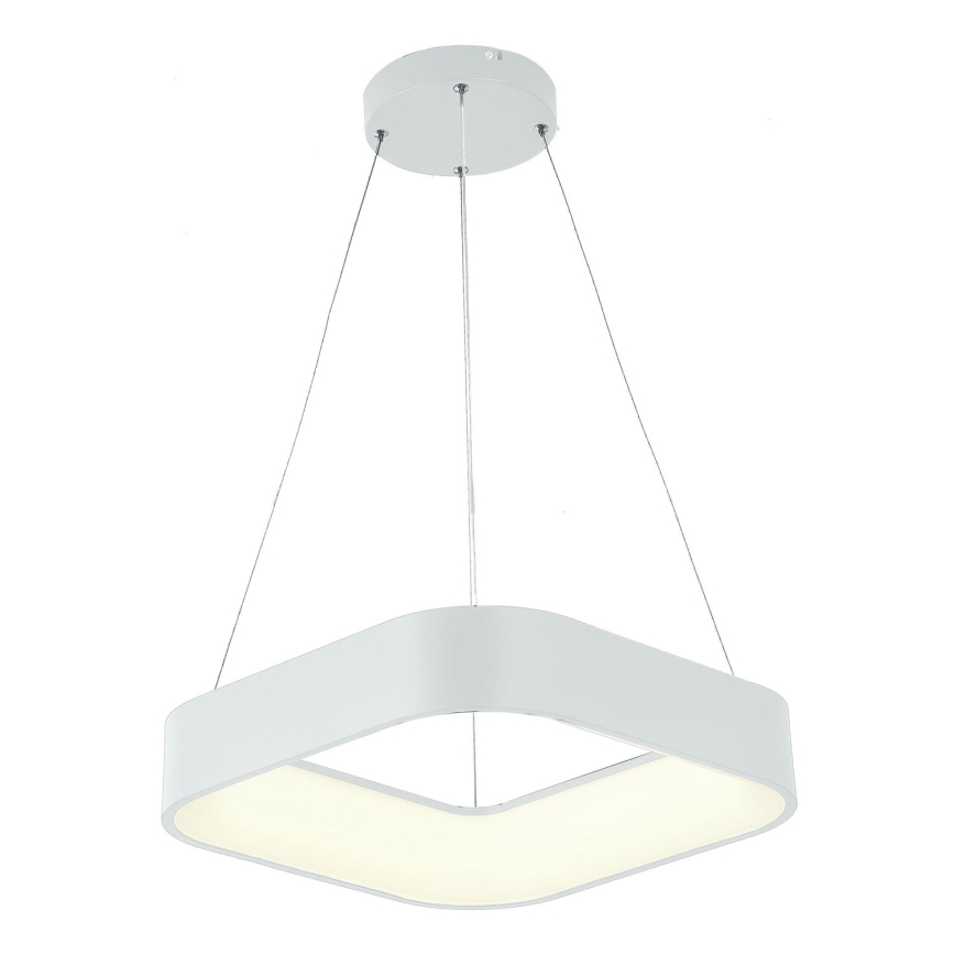 Світлодіодна підвісна люстра LED/30W/230V 3000K 45x45 см білий