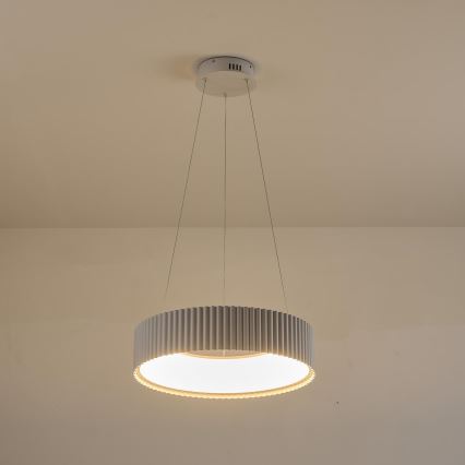 Світлодіодна підвісна люстра LED/30W/230V 3000K білий