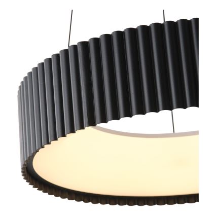 Світлодіодна підвісна люстра LED/30W/230V 3000K чорний
