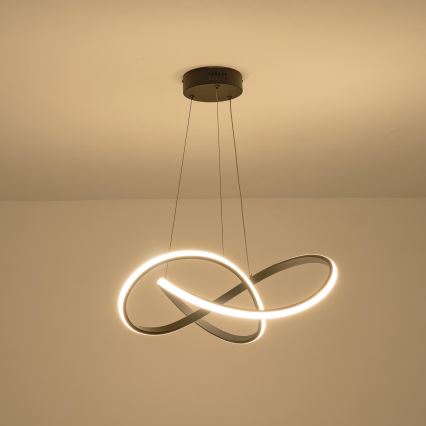 Світлодіодна підвісна люстра LED/30W/230V 3000K