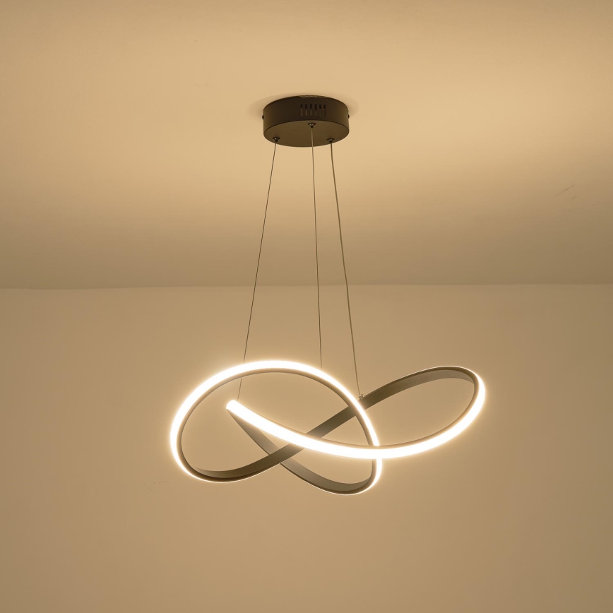 Світлодіодна підвісна люстра LED/30W/230V 3000K