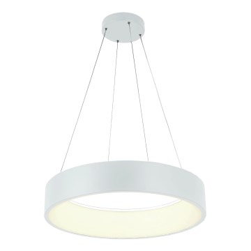 Світлодіодна підвісна люстра LED/30W/230V 4000K діаметр 45 см білий