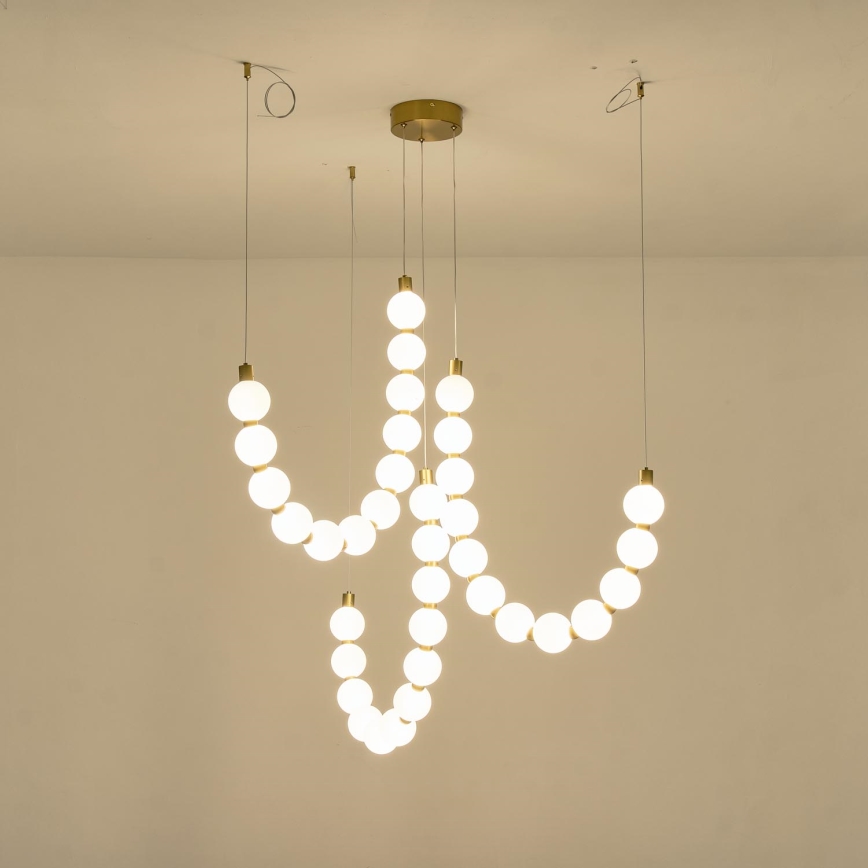 Світлодіодна підвісна люстра LED/35W/230V 3000K