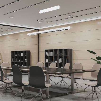 Світлодіодна підвісна люстра LED/36W/230V 3000/4000/6400K білий