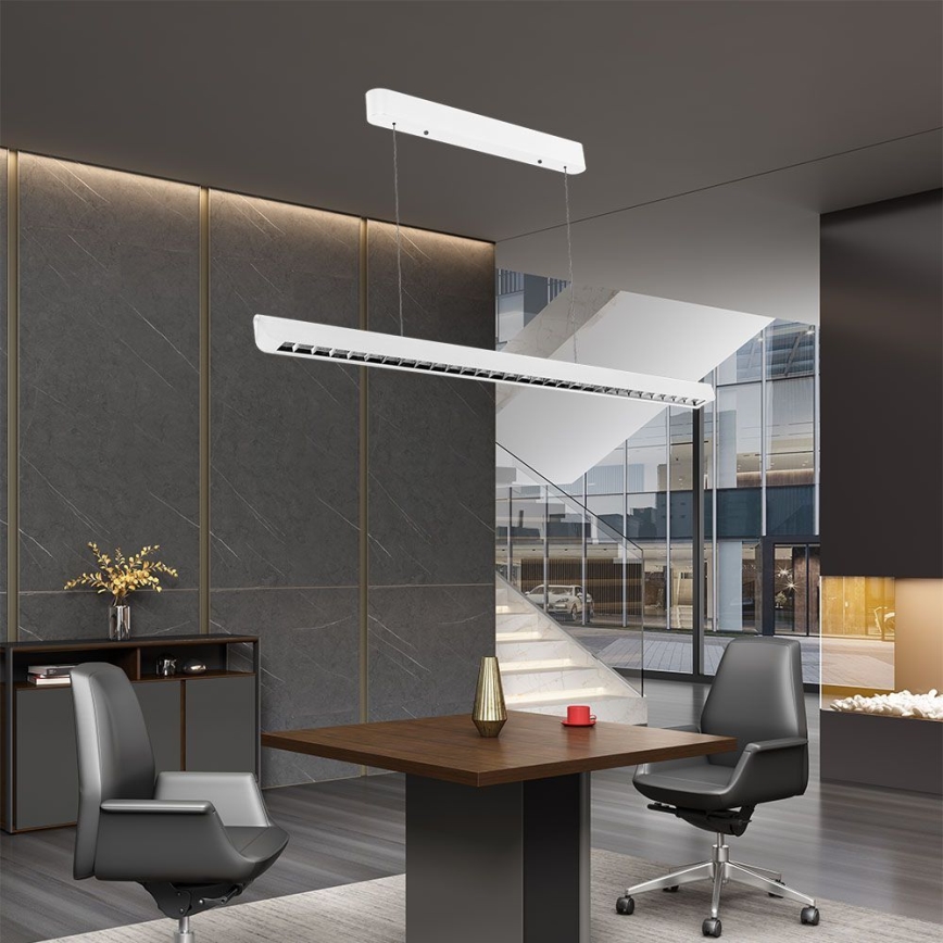 Світлодіодна підвісна люстра LED/36W/230V 3000/4000/6400K білий