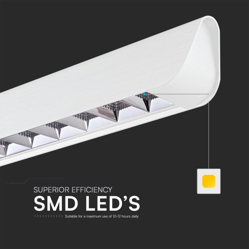 Світлодіодна підвісна люстра LED/36W/230V 3000/4000/6400K білий