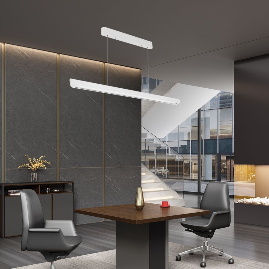 Світлодіодна підвісна люстра LED/36W/230V 3000/4000/6400K білий