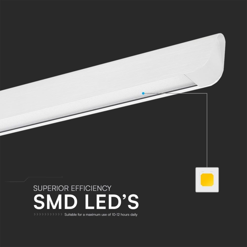 Світлодіодна підвісна люстра LED/36W/230V 3000/4000/6400K білий