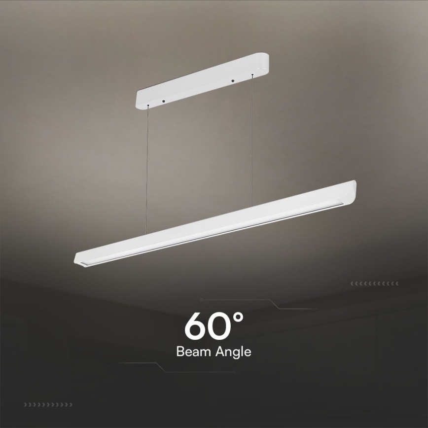 Світлодіодна підвісна люстра LED/36W/230V 3000/4000/6400K білий
