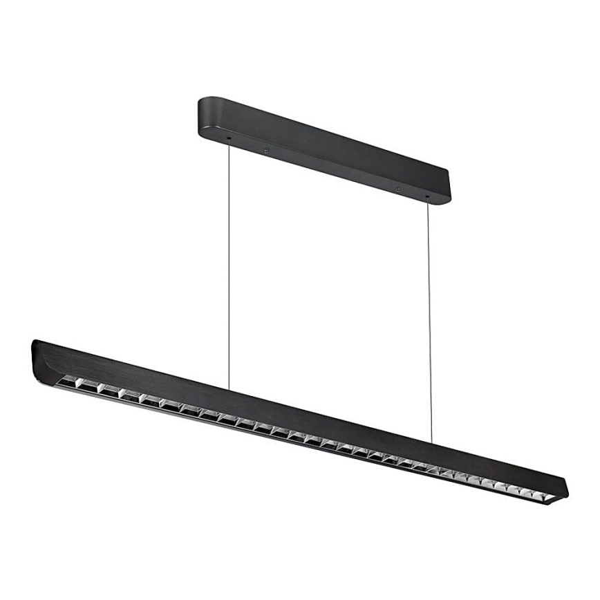 Світлодіодна підвісна люстра LED/36W/230V 3000/4000/6400K чорний