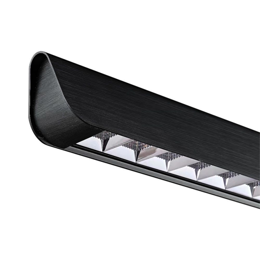 Світлодіодна підвісна люстра LED/36W/230V 3000/4000/6400K чорний