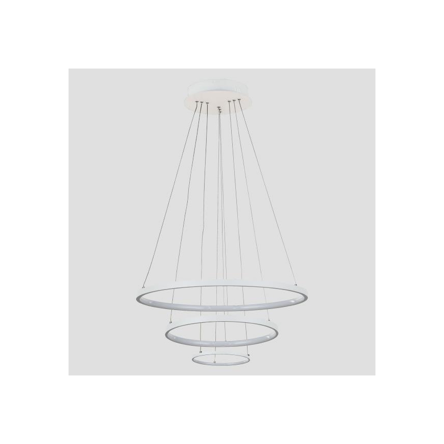 Світлодіодна підвісна люстра LED/42W/230V 3000K білий