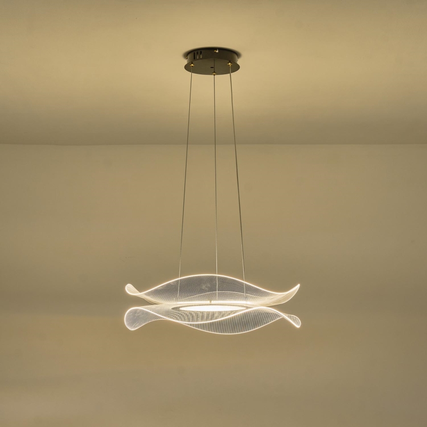 Світлодіодна підвісна люстра LED/48W/230V 3000K