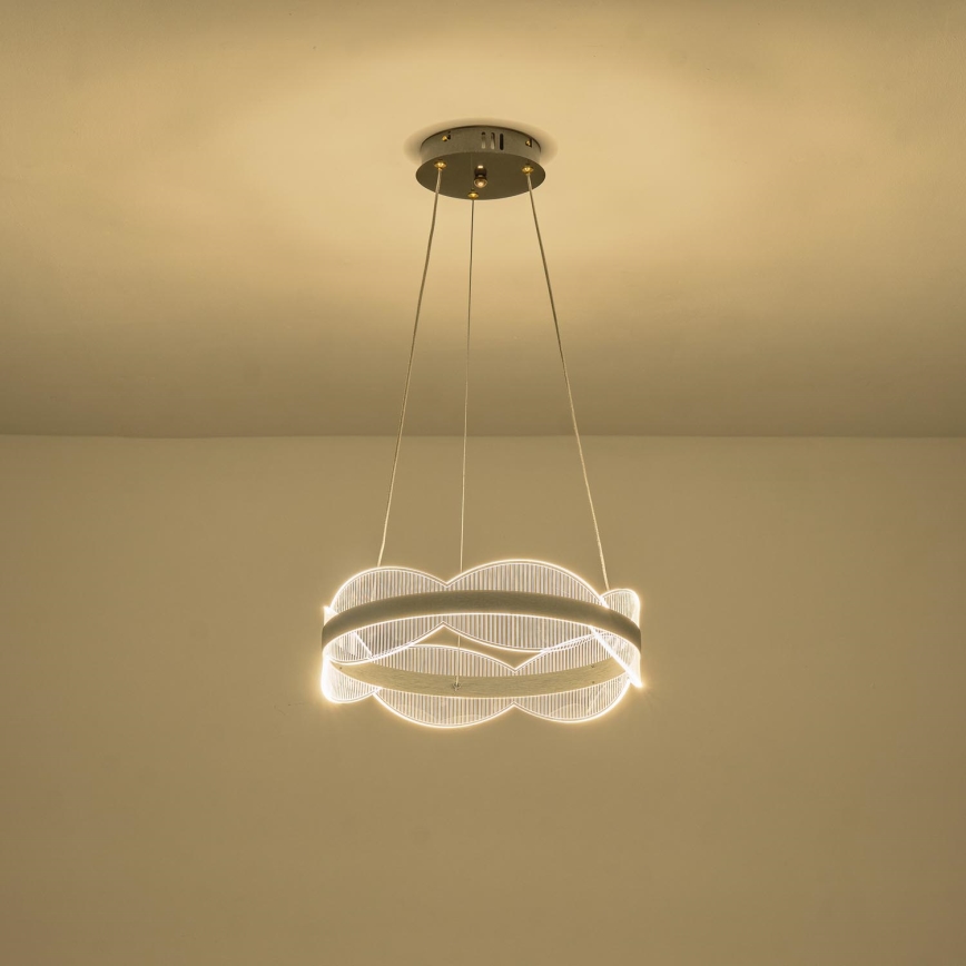 Світлодіодна підвісна люстра LED/48W/230V 3000K