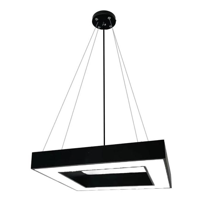 Світлодіодна підвісна люстра LED/55W/230V 4000K 80x80 см