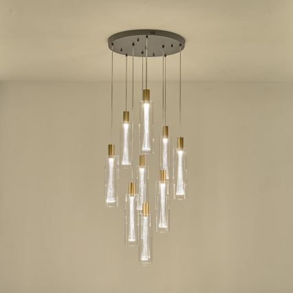 Світлодіодна підвісна люстра LED/60W/230V 3000K
