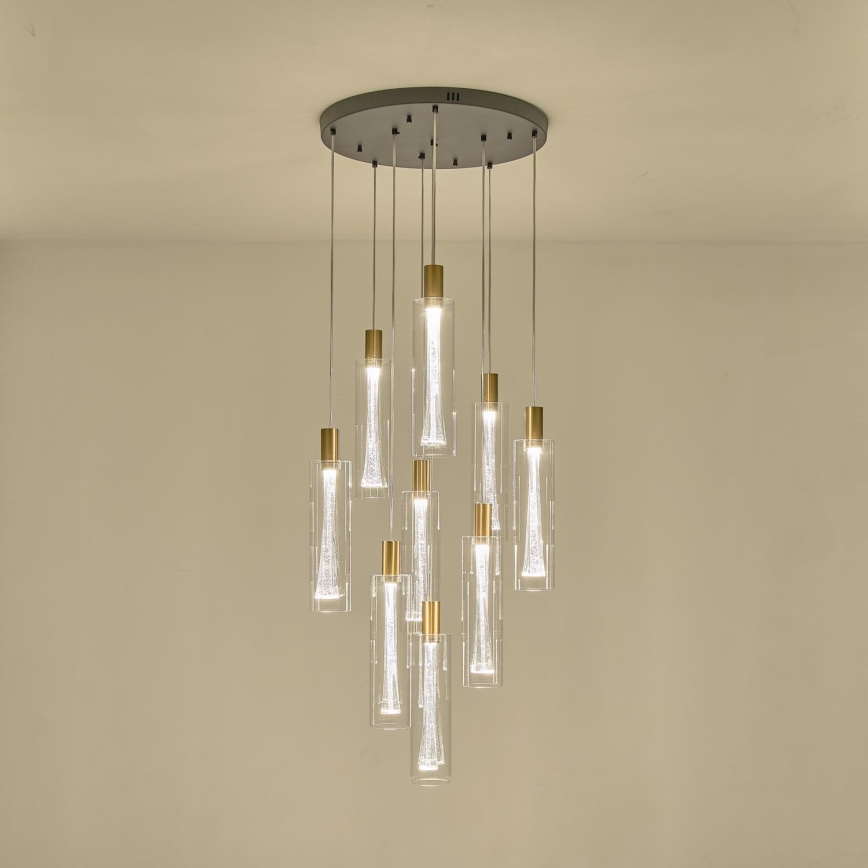Світлодіодна підвісна люстра LED/60W/230V 3000K