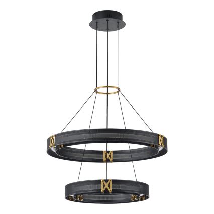 Світлодіодна підвісна люстра LED/62W/230V 3000K 62x120 см