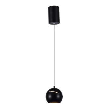 Світлодіодна підвісна люстра LED/8,5W/230V 3000K чорний