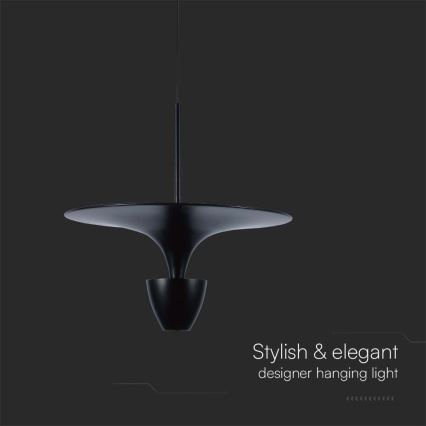 Світлодіодна підвісна люстра LED/9W/230V 3000K чорний