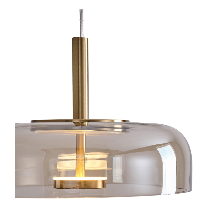 Світлодіодна підвісна люстра LOBBY LED/8W/230V 3000K діаметр 30 см