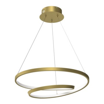 Світлодіодна підвісна люстра LUCERO LED/48W/230V золотий