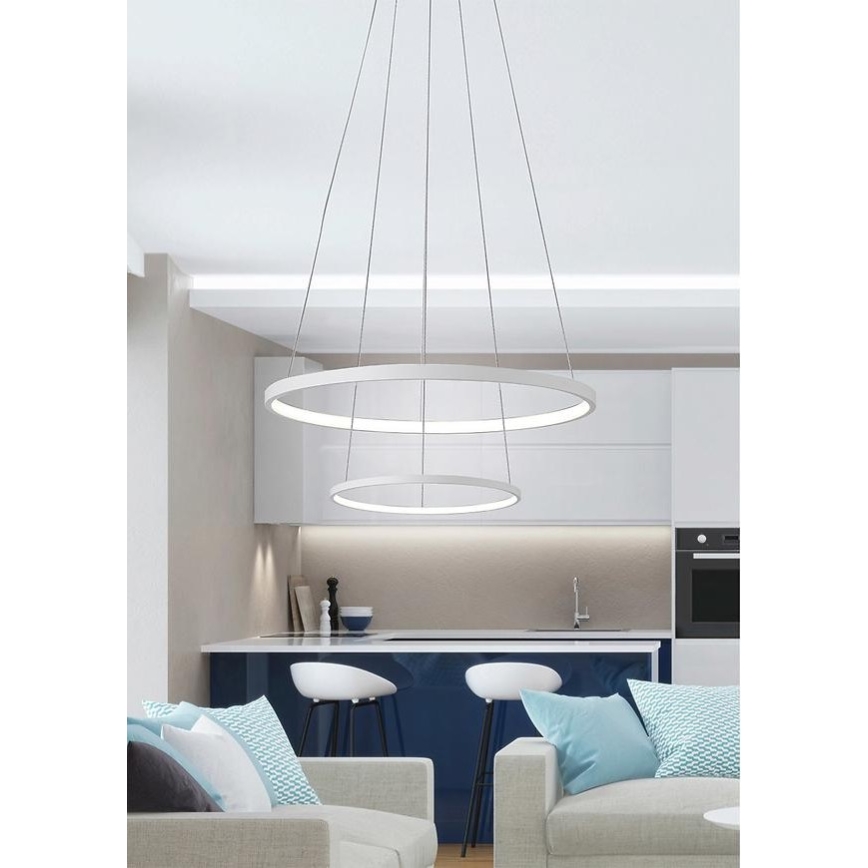Світлодіодна підвісна люстра LUNE LED/40W/230V