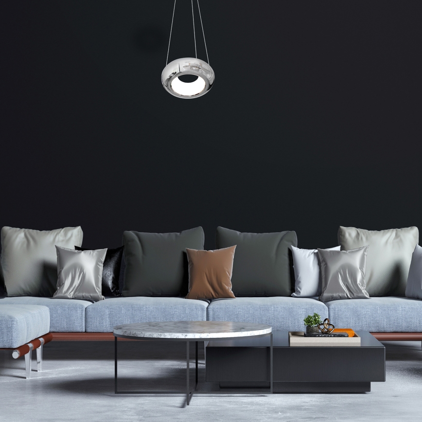 Світлодіодна підвісна люстра MERCURIO 1xLED/12W/230V