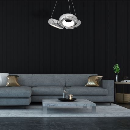 Світлодіодна підвісна люстра MERCURIO 3xLED/12W/230V