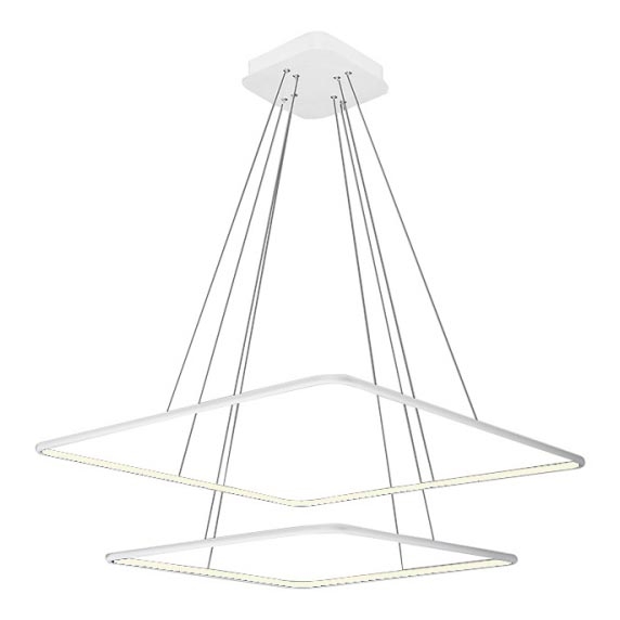 Світлодіодна підвісна люстра NIX LED/50W/230V білий
