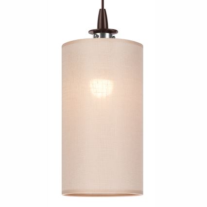 Світлодіодна підвісна люстра NOEL MINI 1xE27/60W/230V бежева