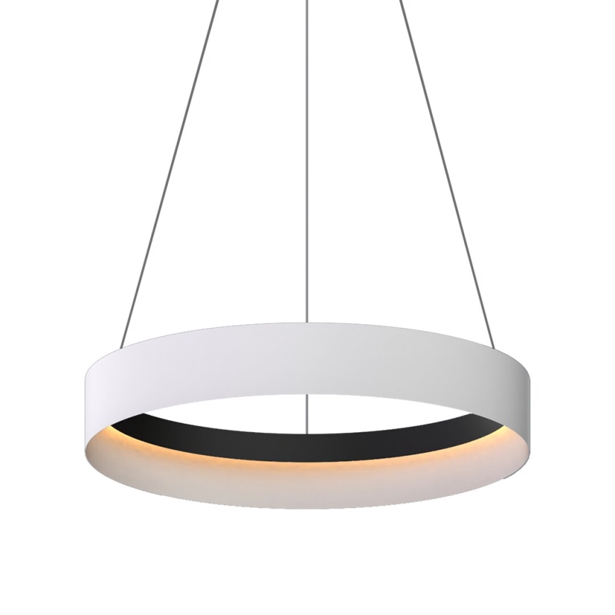 Світлодіодна підвісна люстра ORBITA LED/52W/230V білий/чорний