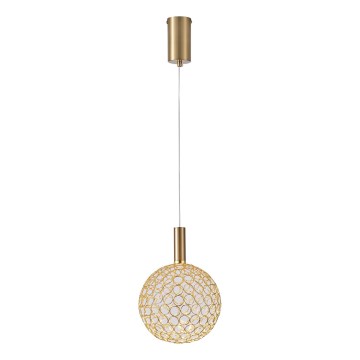 Світлодіодна підвісна люстра PERFORATO LED/6,3W/230V 3000K золотий діаметр 20 см