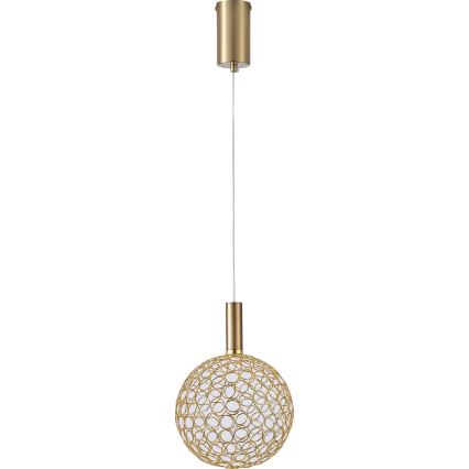 Світлодіодна підвісна люстра PERFORATO LED/6,3W/230V 3000K золотий діаметр 20 см