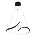 Світлодіодна підвісна люстра PERLA LED/34W/230V чорний