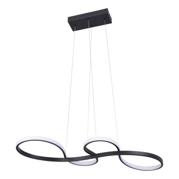 Світлодіодна підвісна люстра SALSA LED/38W/230V 4000K чорний