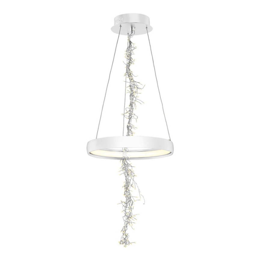 Світлодіодна підвісна люстра SPARK LED/35W/230V білий