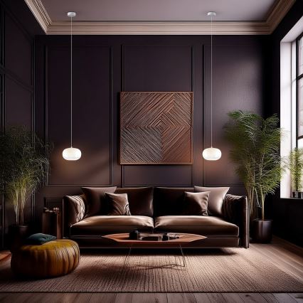 Світлодіодна підвісна люстра VASO LED/4W/230V діаметр 18 см білий