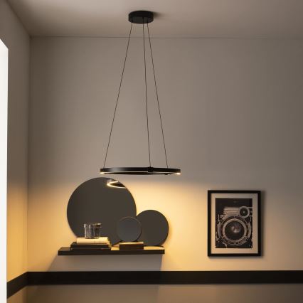 Світлодіодна підвісна люстра з регулюванням яскравості CASSINI LED/33W/230V 2700-6500K + пульт дистанційного керування