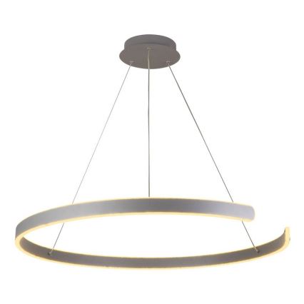 Світлодіодна підвісна люстра з регулюванням яскравості LED/100W/230V 3000-6500K діаметр 80 см + пульт дистанційного керування
