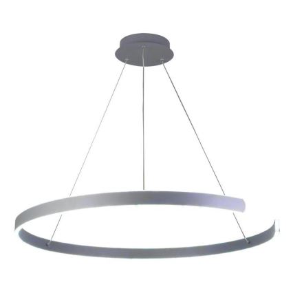 Світлодіодна підвісна люстра з регулюванням яскравості LED/100W/230V 3000-6500K діаметр 80 см + пульт дистанційного керування