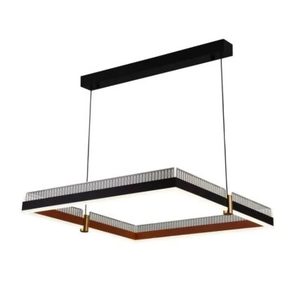 Світлодіодна підвісна люстра з регулюванням яскравості LED/100W/230V 3000-6500K + пульт дистанційного керування