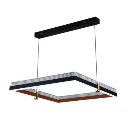 Світлодіодна підвісна люстра з регулюванням яскравості LED/100W/230V 3000-6500K + пульт дистанційного керування