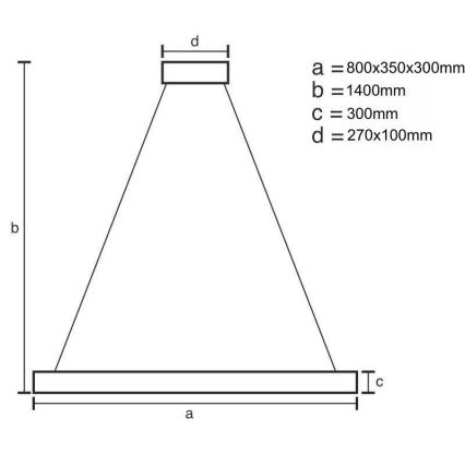 LED з регулюванням яскравості кришталева люстра підвісна LED/100W/230V 3000-6500K золотий + пульт дистанційного керування