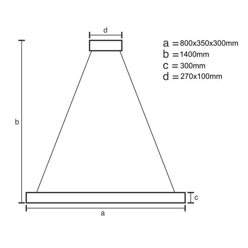 LED з регулюванням яскравості кришталева люстра підвісна LED/100W/230V 3000-6500K золотий + пульт дистанційного керування