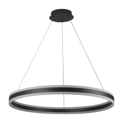 Світлодіодна підвісна люстра з регулюванням яскравості LED/110W/230V 3000-6500K діаметр 80 см + пульт дистанційного керування